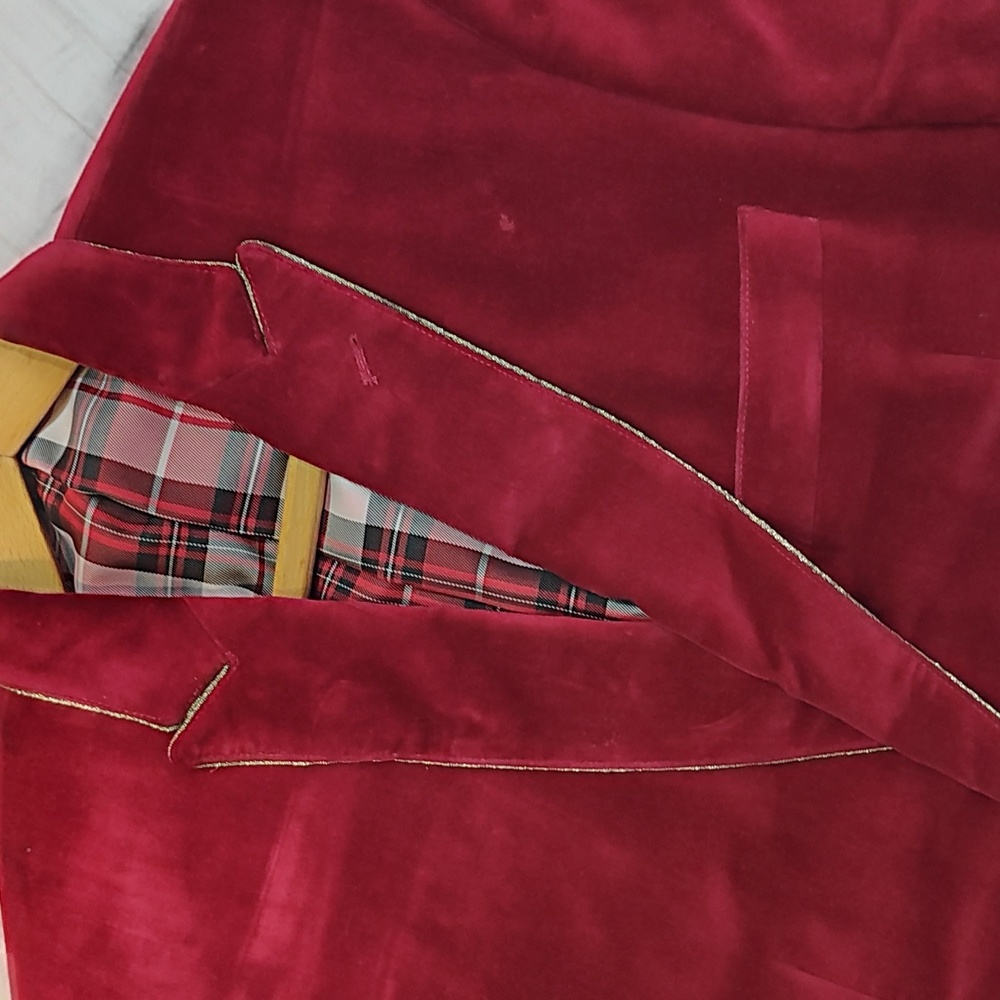 Red Velvet Jacket